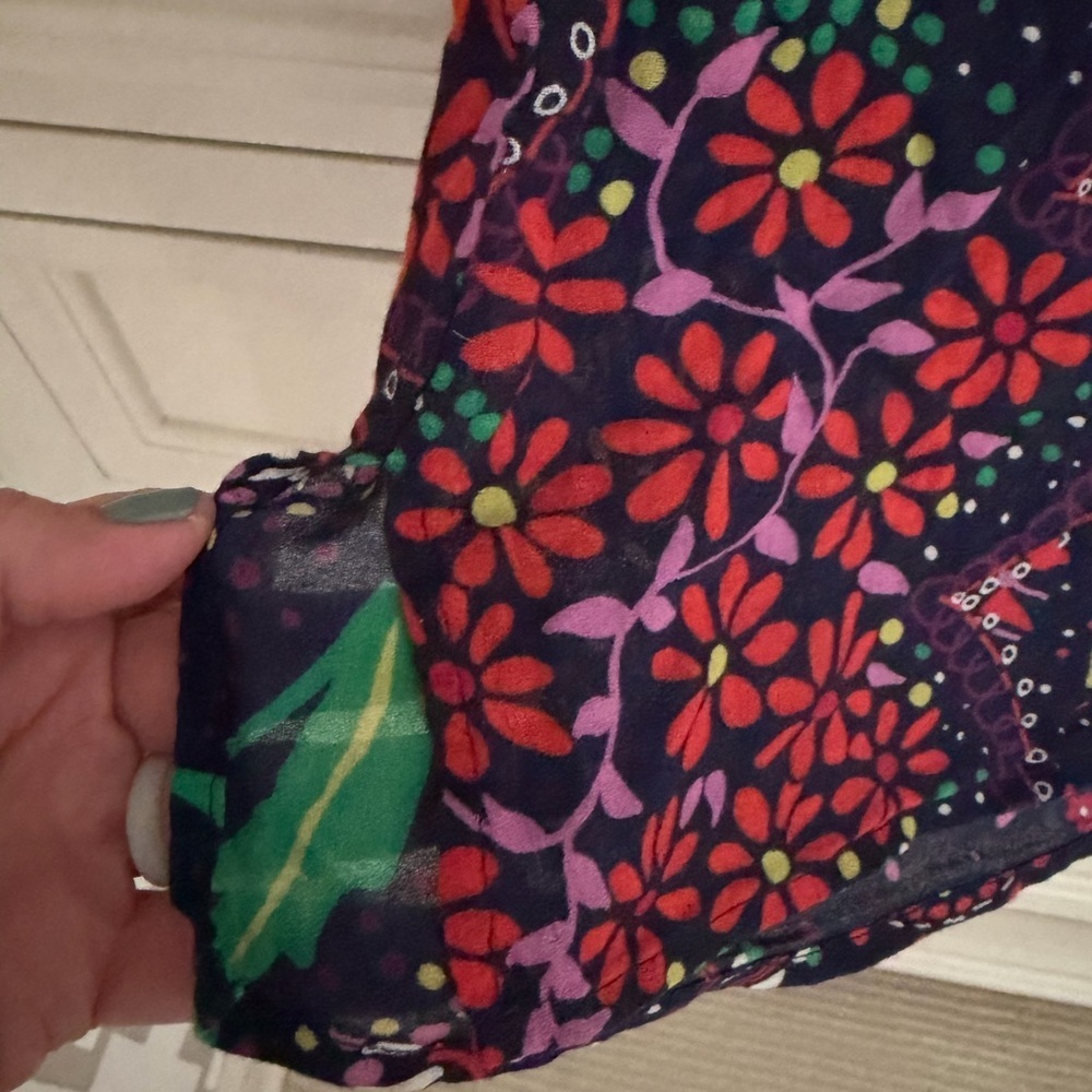 Lilly Pulitzer Multicolor Paisley Blouse - Picture 3 of 6